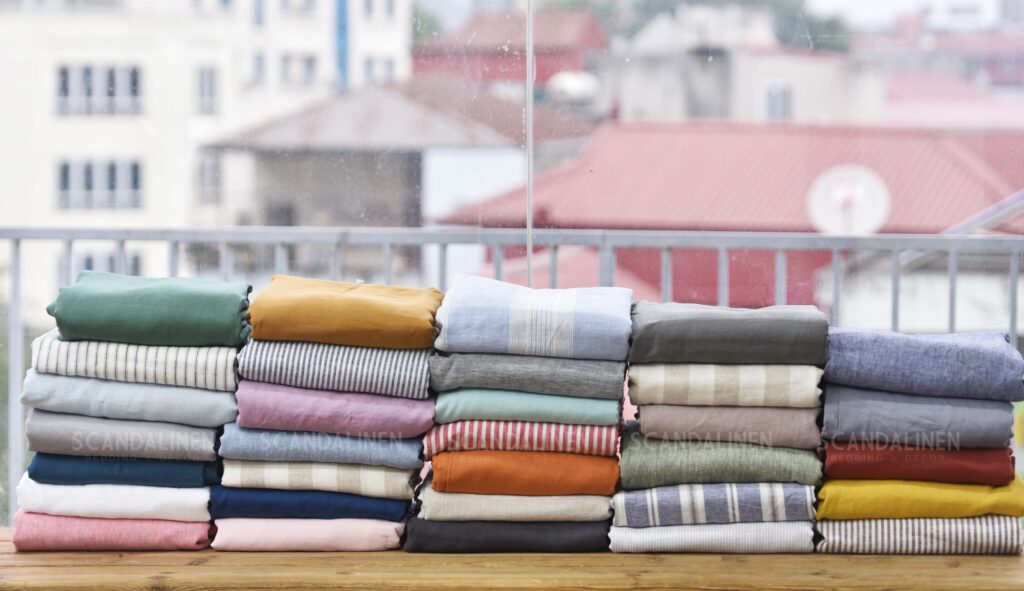 Phân Biệt Linen Nhuộm Miếng Và Nhuộm Sợi